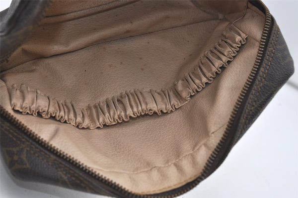 Auth Louis Vuitton Monogram Trousse Toilette 23 Clutch Hand Bag Old Model 8880I