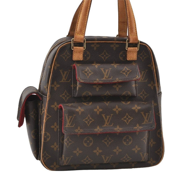 Authentic Louis Vuitton Monogram Excentri Cite Hand Bag M51161 LV 8881I