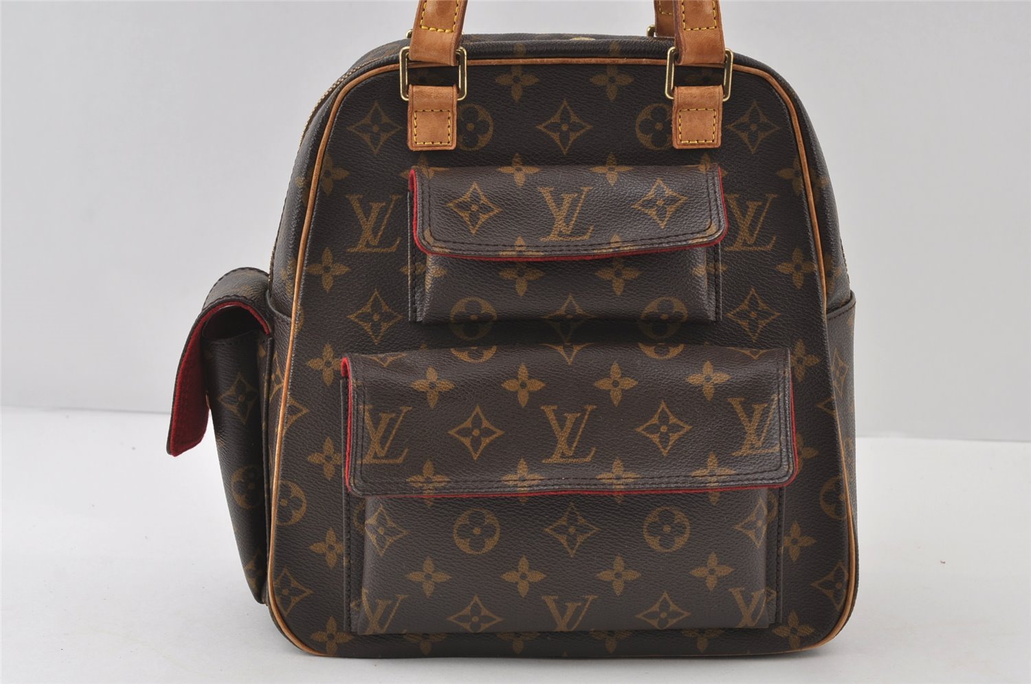Authentic Louis Vuitton Monogram Excentri Cite Hand Bag M51161 LV 8881I