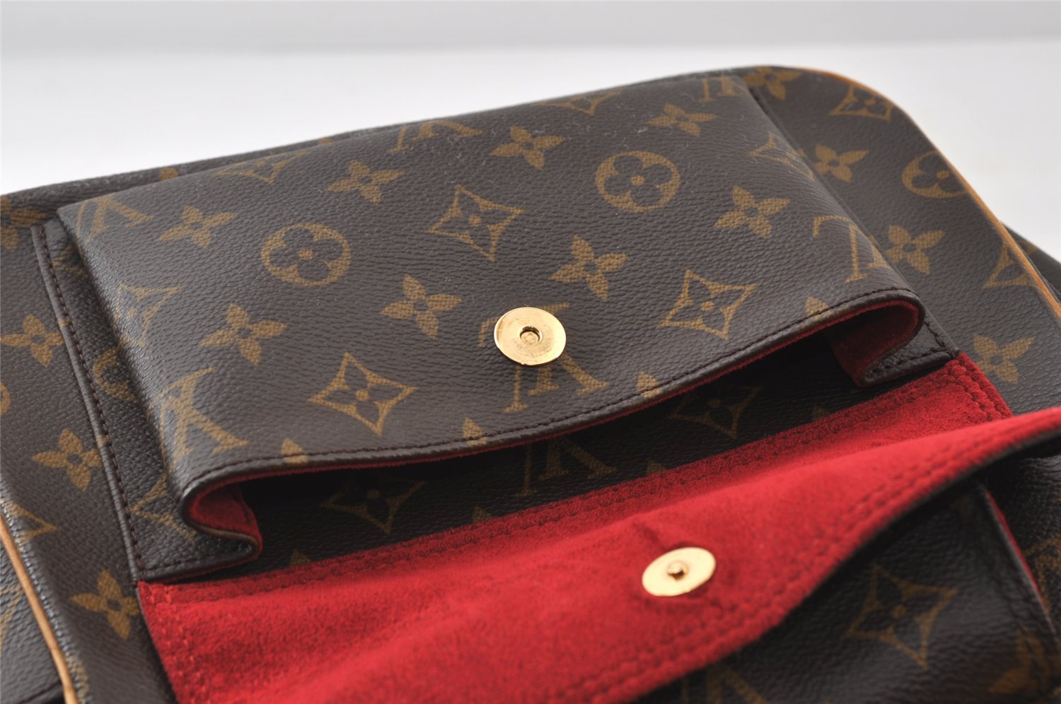 Authentic Louis Vuitton Monogram Excentri Cite Hand Bag M51161 LV 8881I