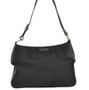 Authentic GUCCI Vintage Shoulder Bag Purse Nylon Leather 0013305 Black 8882J