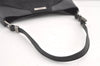 Authentic GUCCI Vintage Shoulder Bag Purse Nylon Leather 0013305 Black 8882J