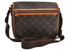 Auth Louis Vuitton Monogram Messenger Bosphore PM Shoulder Bag M40106 LV 8883I