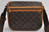 Auth Louis Vuitton Monogram Messenger Bosphore PM Shoulder Bag M40106 LV 8883I