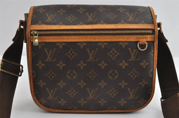 Auth Louis Vuitton Monogram Messenger Bosphore PM Shoulder Bag M40106 LV 8883I
