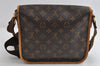 Auth Louis Vuitton Monogram Messenger Bosphore PM Shoulder Bag M40106 LV 8883I