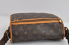 Auth Louis Vuitton Monogram Messenger Bosphore PM Shoulder Bag M40106 LV 8883I