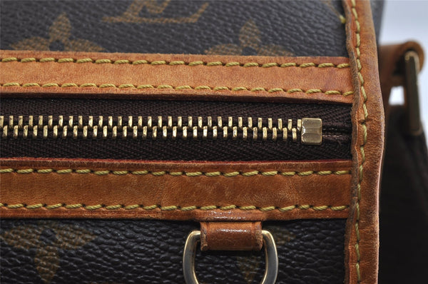 Auth Louis Vuitton Monogram Messenger Bosphore PM Shoulder Bag M40106 LV 8883I