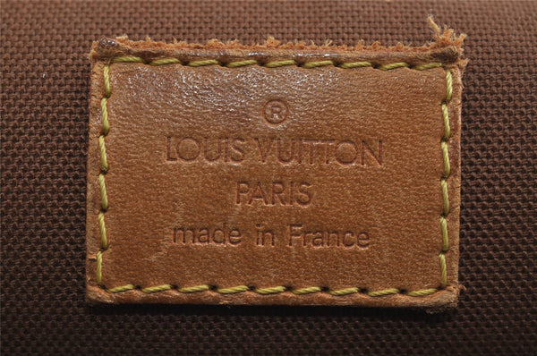 Auth Louis Vuitton Monogram Messenger Bosphore PM Shoulder Bag M40106 LV 8883I