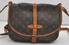 Authentic Louis Vuitton Monogram Saumur 30 Shoulder Cross Bag M42256 LV 8884I