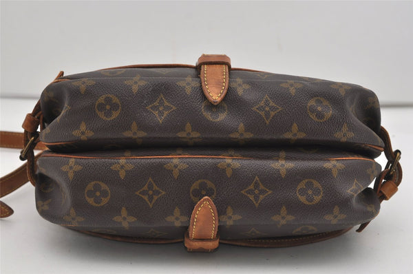 Authentic Louis Vuitton Monogram Saumur 30 Shoulder Cross Bag M42256 LV 8884I