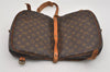Authentic Louis Vuitton Monogram Saumur 30 Shoulder Cross Bag M42256 LV 8884I