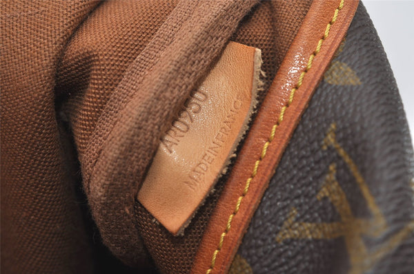 Authentic Louis Vuitton Monogram Saumur 30 Shoulder Cross Bag M42256 LV 8884I