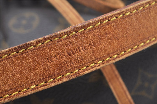 Authentic Louis Vuitton Monogram Petit Noe M42226 Shoulder Drawstring Bag 8885I