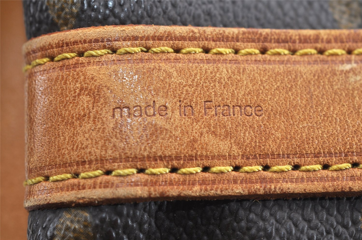 Authentic Louis Vuitton Monogram Petit Noe M42226 Shoulder Drawstring Bag 8885I