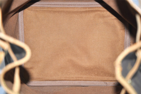 Authentic Louis Vuitton Monogram Petit Noe M42226 Shoulder Drawstring Bag 8885I