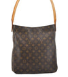 Authentic Louis Vuitton Monogram Looping GM Shoulder Bag M51145 LV Junk 8886I