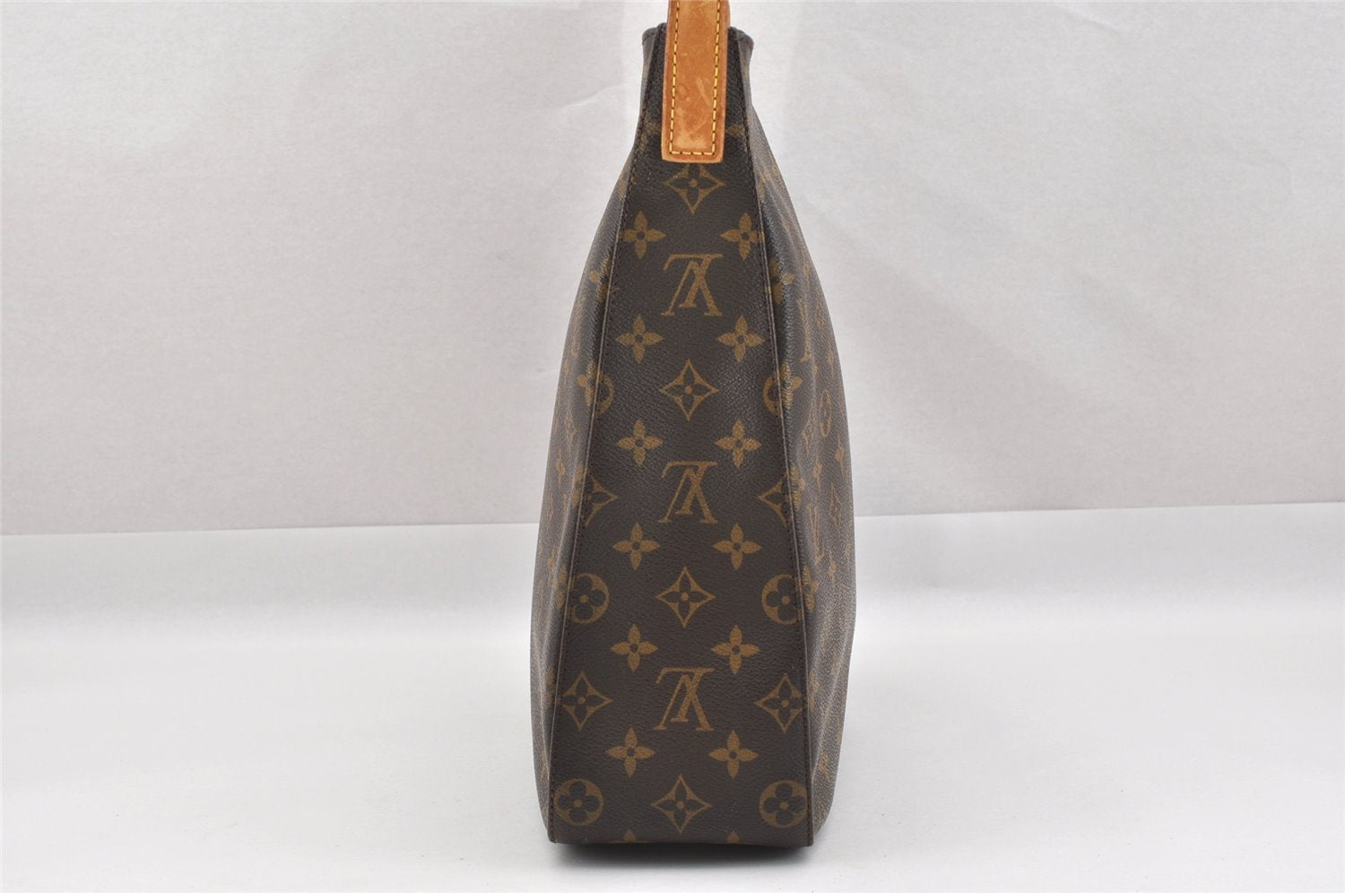 Authentic Louis Vuitton Monogram Looping GM Shoulder Bag M51145 LV Junk 8886I