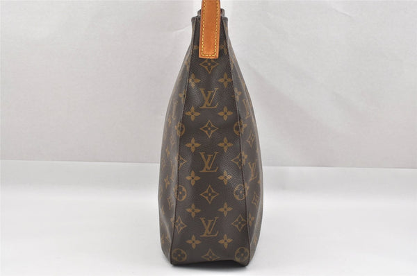 Authentic Louis Vuitton Monogram Looping GM Shoulder Bag M51145 LV Junk 8886I