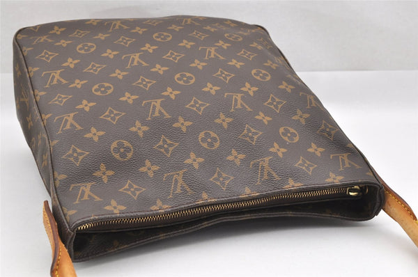 Authentic Louis Vuitton Monogram Looping GM Shoulder Bag M51145 LV Junk 8886I