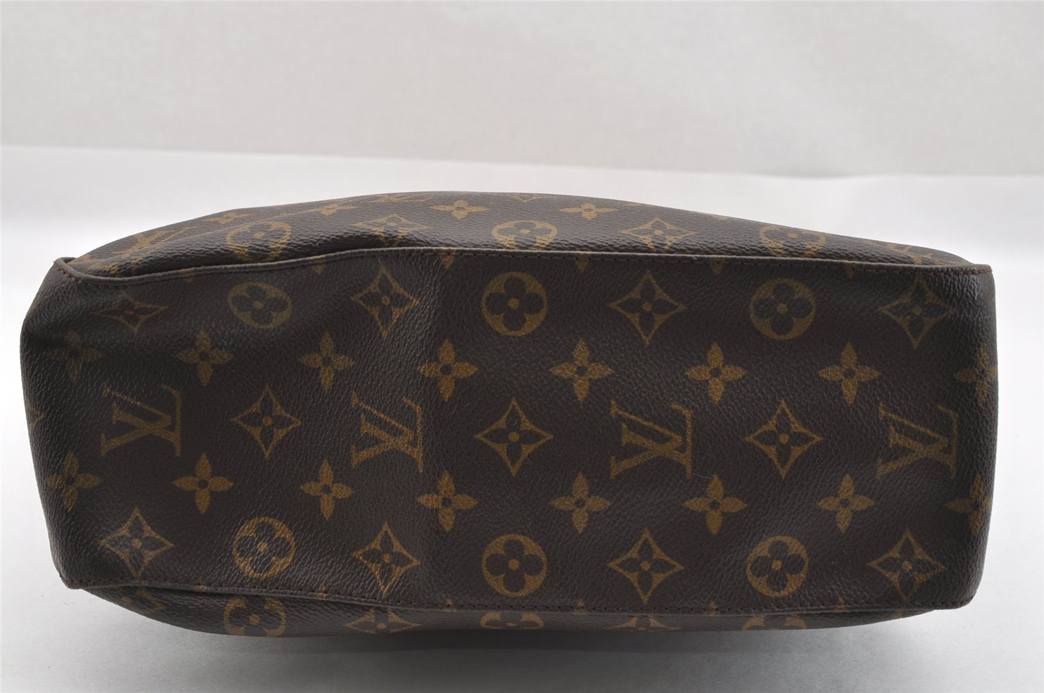 Authentic Louis Vuitton Monogram Looping GM Shoulder Bag M51145 LV Junk 8886I