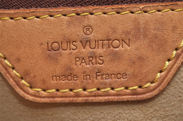 Authentic Louis Vuitton Monogram Looping GM Shoulder Bag M51145 LV Junk 8886I