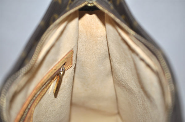 Authentic Louis Vuitton Monogram Looping GM Shoulder Bag M51145 LV Junk 8886I