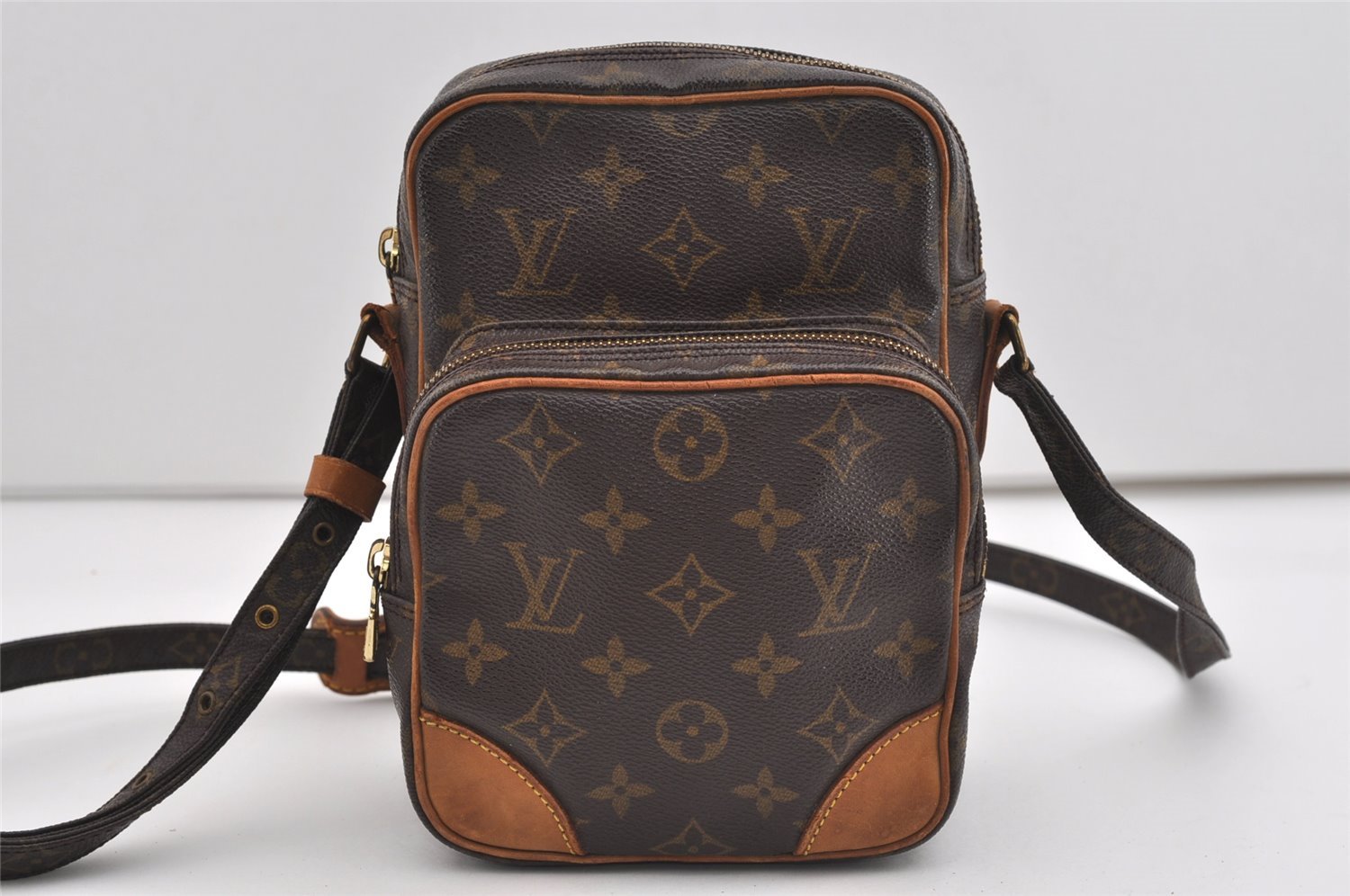 Authentic Louis Vuitton Monogram Amazone Shoulder Cross Body Bag M45236 LV 8887I