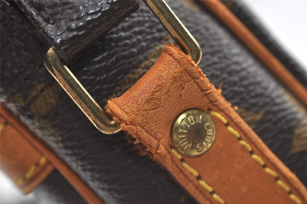 Authentic Louis Vuitton Monogram Danube Shoulder Cross Body Bag M45266 LV 8887J