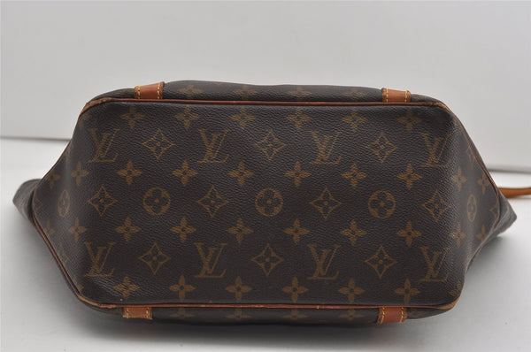 Authentic Louis Vuitton Monogram Sac Shopping PM Tote Bag M51108 Junk 8888I