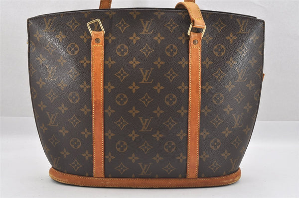 Authentic Louis Vuitton Monogram Babylone Shoulder Tote Bag M51102 LV Junk 8889I
