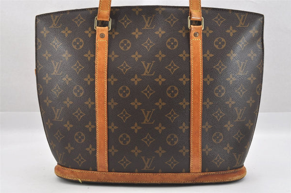 Authentic Louis Vuitton Monogram Babylone Shoulder Tote Bag M51102 LV Junk 8889I