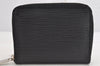 Authentic Louis Vuitton Epi Zippy Coin Purse Case Black M60152 LV Box 8891J