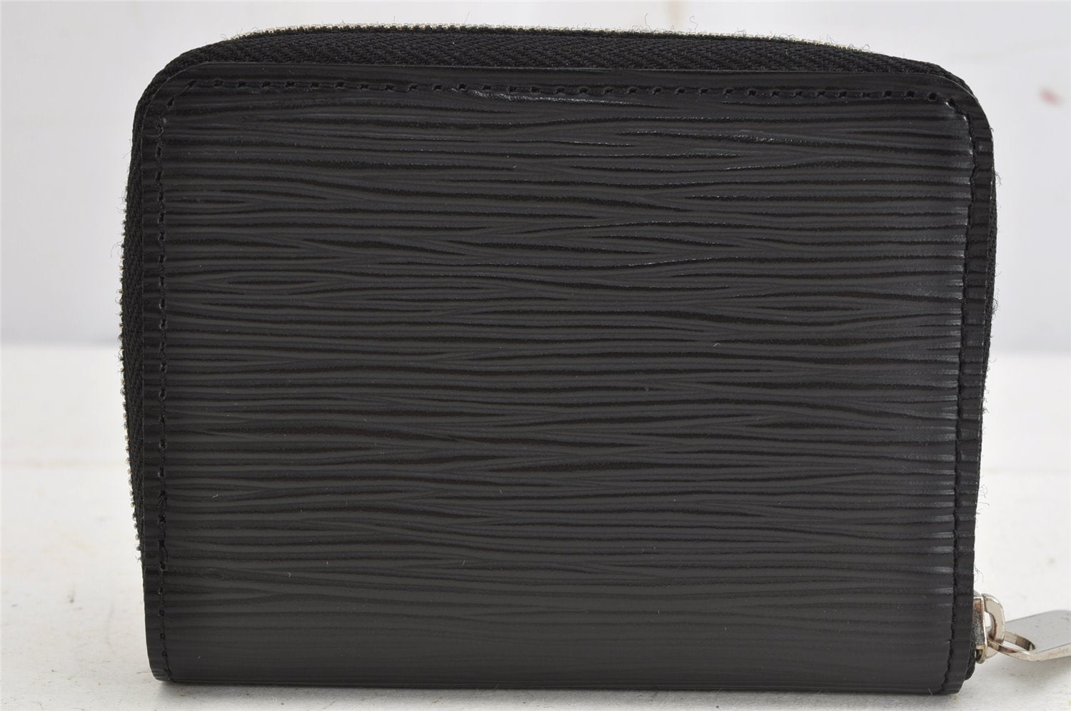 Authentic Louis Vuitton Epi Zippy Coin Purse Case Black M60152 LV Box 8891J