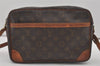 Authentic Louis Vuitton Monogram Trocadero 30 Shoulder Cross Bag M51272 LV 8892I