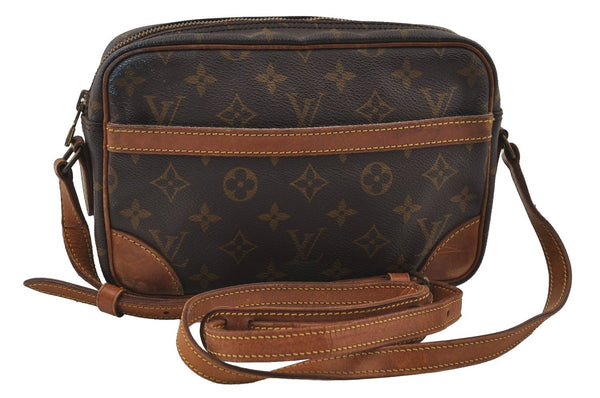 Authentic Louis Vuitton Monogram Trocadero 23 Shoulder Cross Bag M51276 LV 8894I