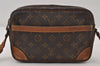 Authentic Louis Vuitton Monogram Trocadero 23 Shoulder Cross Bag M51276 LV 8894I