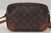 Authentic Louis Vuitton Monogram Trocadero 23 Shoulder Cross Bag M51276 LV 8894I