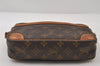 Authentic Louis Vuitton Monogram Trocadero 23 Shoulder Cross Bag M51276 LV 8894I