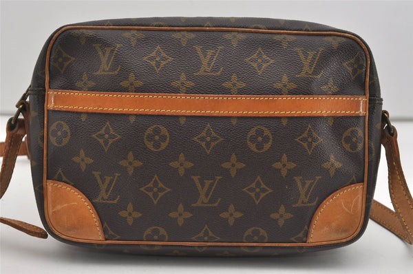 Authentic Louis Vuitton Monogram Trocadero 27 Shoulder Cross Bag M51274 LV 8895I