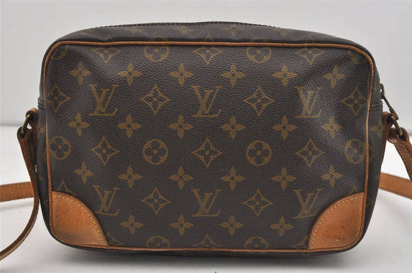 Authentic Louis Vuitton Monogram Trocadero 27 Shoulder Cross Bag M51274 LV 8895I