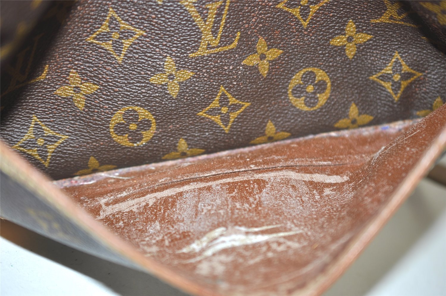 Authentic Louis Vuitton Monogram Trocadero 27 Shoulder Cross Bag M51274 LV 8895I