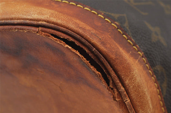 Authentic Louis Vuitton Monogram Montsouris GM Backpack M51135 LV 8896I