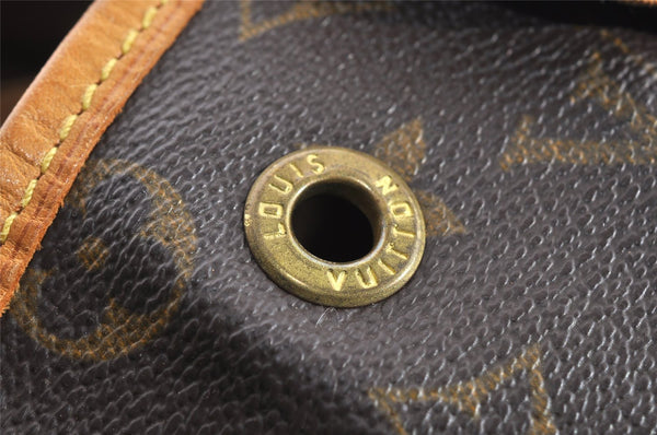 Authentic Louis Vuitton Monogram Montsouris GM Backpack M51135 LV 8896I