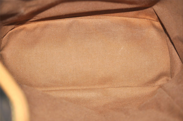 Authentic Louis Vuitton Monogram Montsouris GM Backpack M51135 LV 8896I