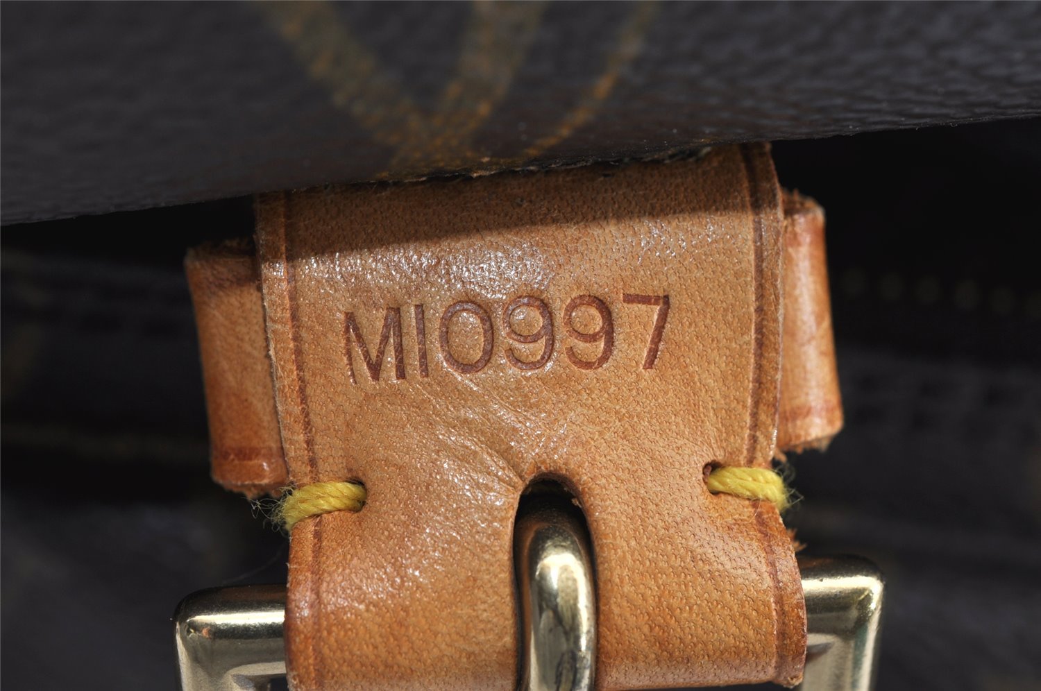 Authentic Louis Vuitton Monogram Montsouris GM Backpack M51135 LV 8896I