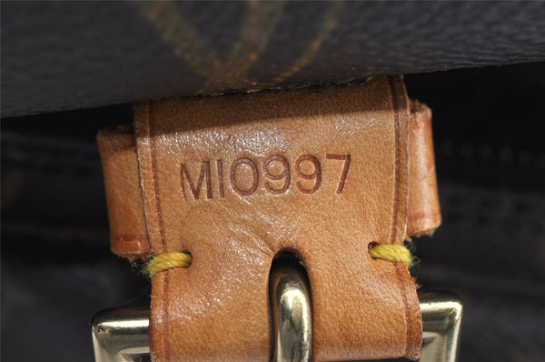 Authentic Louis Vuitton Monogram Montsouris GM Backpack M51135 LV 8896I