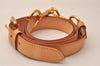 Authentic Louis Vuitton Leather Shoulder Strap Beige 35.4-39.4" LV Box 8896J