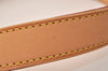 Authentic Louis Vuitton Leather Shoulder Strap Beige 35.4-39.4" LV Box 8896J