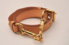 Authentic Louis Vuitton Leather Shoulder Strap Beige 35.4-39.4" LV Box 8896J